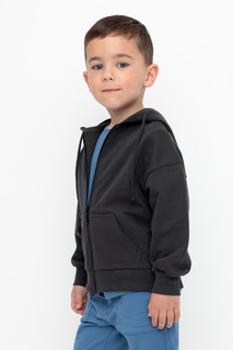 Толстовка детская CROCKID М 2943-1, черный, 122