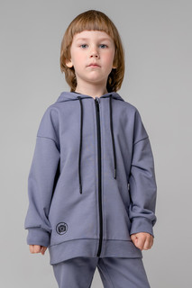 Толстовка детская CROCKID М 2784-1, мокрый асфальт к348, 104