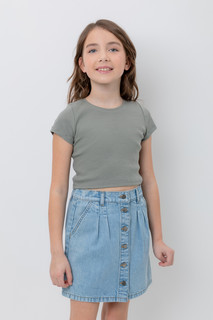 топ детский Crockid зеленый, 140