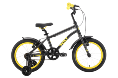 Велосипед Stark24 Foxy Boy 16 черный/желтый