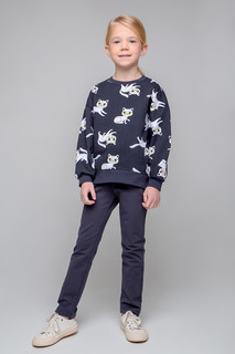 Брюки детские CROCKID М 3443-1, темно-серый к345, 122