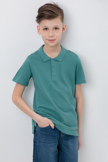 Поло детское CROCKID К 3102_RZN, зеленый, 134