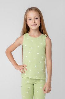 Майка бельевая детская CROCKID М 3394_D-2, зеленый, 134