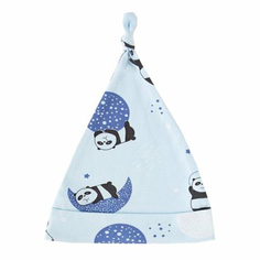 Шапка для мальчиков Crockid панды в космосе небесная размер 42-44
