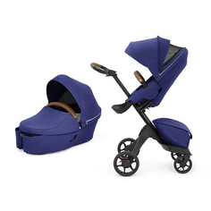 Коляска 2 в 1 Stokke XPLORY X Black/Royal blue