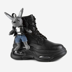 Ботинки детские Kapika 54497ук, черный, 37,5