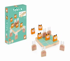 Игра настольная Janod 2 в 1 "Тактика" J02472