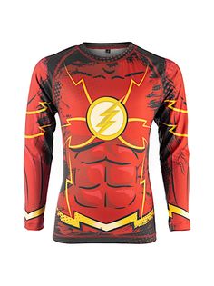 Термобелье детское верх Mad Guy KIDS Speedster, красный, 110