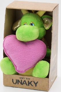 Мягкая игрушка Unaky Soft Toy дракон Горыныч 20-23 см 0965417-33K