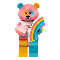 Конструктор LEGO Minifigures Радужный медведь, 71025-15, 1 шт