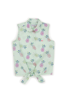 Блузка детская US Polo Assn G084SZ0040SEYNO22Y, светло-зеленый, 158