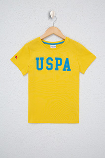 Футболка детская US Polo Assn G083SZ0110GEARTKIDSIY021, светло-желтый, 98