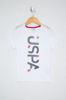 Футболка детская US Polo Assn G083SZ0110SUAREKIDS, белый, 98