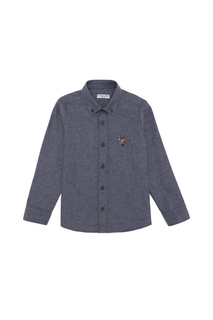 Рубашка детская US Polo Assn G083SZ0040AKISKIDS022K, серый, 104