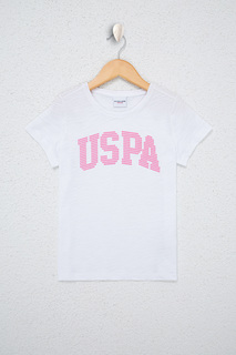 Футболка детская US Polo Assn G084SZ0110KEAN, белый, 110