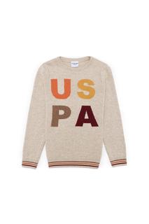 Джемпер детский US Polo Assn G083SZ0TK0HARANA, кремовый, 146