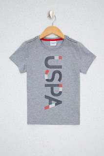 Футболка детская US Polo Assn G083SZ0110SUAREKIDS, серый, 104