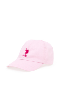 Бейсболка детская US Polo Assn A084SZ064P01EDROGIRL, розовый, onesize