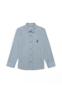 Рубашка детская US Polo Assn G083SZ0040AKISKIDS022K, голубой, 146