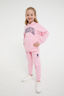 Костюм повседневный US Polo Assn G084SZ0HF0US1205, розовый, 134