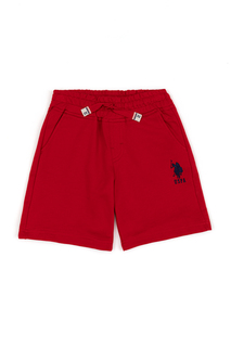 Шорты детские US Polo Assn G083SZ0OS0PAREIY022IDS, красный, 128