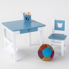 Комплект детской мебели растущий стол и стул Simba TeddyRast
