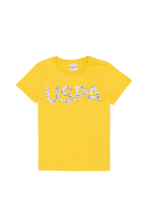 Футболка детская US Polo Assn G083SZ0110LONG, желтый, 146