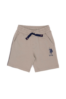 Шорты детские US Polo Assn G083SZ0OS0BLANDEKIDS, бежевый, 128