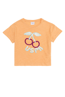 Футболка детская US Polo Assn G084SZ0110NERY, коралловый, 134