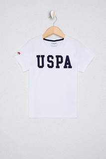 Футболка детская US Polo Assn G083SZ0110GEARTKIDSIY021, белый, 104