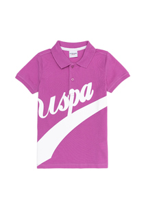 Поло детское US Polo Assn G083SZ0110CABELKIDS, фуксия, 146