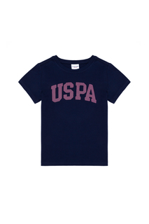 Футболка детская US Polo Assn G084SZ0110KEAN, темно-синий, 140