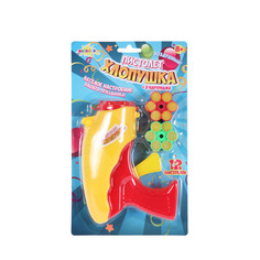 Пистолет-хлопушка Altacto, воздушный, 2 картриджа серпантина, 12 выстрелов