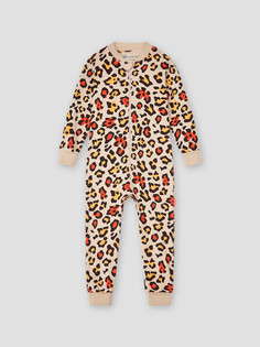 Пижама детская KOGANKIDS 551-320-32, бежевый набивка, 86