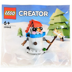 Конструктор LEGO polybag Снеговик 30645, 78 дет