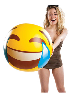 Мячик надувной BigMouth LOL Tears Emoji 46 см