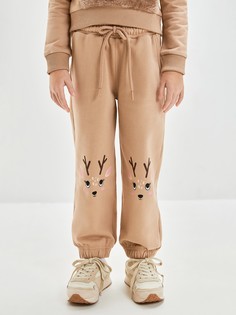 Брюки спортивные с начесом ACOOLA 20220460048, бежевый, 122