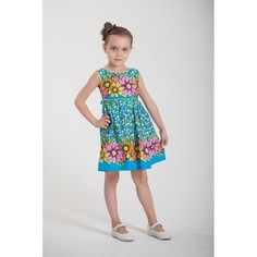Платье детское LP Collection 535471 бирюзовый 104