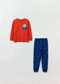 Пижама OVS для мальчиков, оранжевая, 5-6 лет, 1825693
