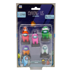 Набор игровой Among Us Штампики 5шт AU5340A