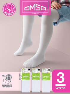 Колготки детские Omsa 11С02-1, Bianco, 92-98