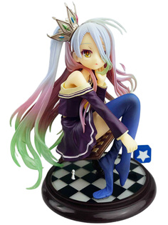 Фигурка Широ с пешками Нет игры нет жизни No Game No Life подставка 16 см Star Friend