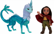 Игровой набор с куклой Disney Райя и Сису последний дракон