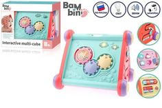 Многофункциональная развивающая игрушка Сортер Bambini, свет/звук, русифицированная упак Бамбини