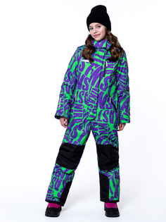 Комбинезон детский NIKASTYLE 8з1823, фиолетовый, 146