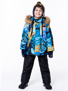 Комплект верхней одежды детский NIKASTYLE 7з0323, желтый, 104