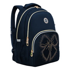 Рюкзак школьный GRIZZLY с карманом для ноутбука 13, анатомический, для девочки RG4605/2