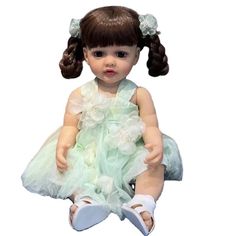 Кукла NPK Реборн виниловая в пакете, 55 см
