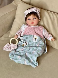 Кукла Marina and Pau Petit мягконабивная в пакете, 40 cм