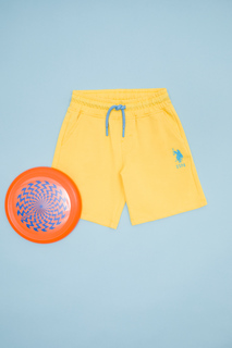 Шорты детские US Polo Assn G083SZ0OS0PAREIY023, желтый, 146